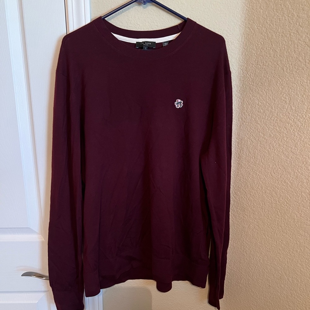 Ted Baker Merino Wool‎ Crewneck Sweater - NWOT